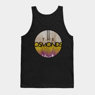 THE OSMONDS - VINTAGE YELLOW CIRCLE Tank Top